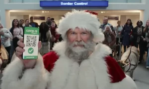 Photo of 1,500 complain to ASA over Tesco’s Christmas ad featuring Santa with Covid vaccine passport