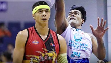 Photo of San Miguel trades Arwin Santos to NorthPort for Vic Manuel