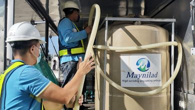 Photo of Maynilad sending mobile water treatment plants to Cebu, Bohol 