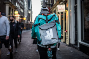 Photo of GMB and Deliveroo sign historic union deal covering 90,000 riders
