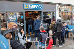 Photo of Greggs opens 49 new shops with sales of chicken goujons soaring