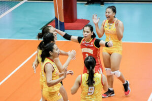 Photo of SSC outlasts Perpetual Help in 5 sets, shares second spot