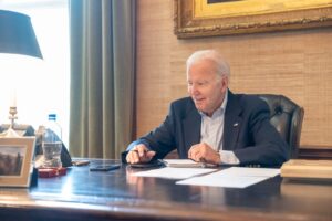Photo of Biden says he is ‘doing well,’ working after testing positive for COVID