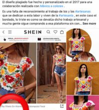 Photo of Mexico concerned by Chinese retailer Shein’s use of a Mayan design