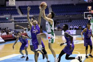 Photo of PBA D-League in sudden  death semifinals at Big Dome