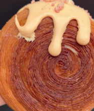 Photo of New York City’s latest viral sensation is a crème-filled circular croissant