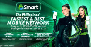 Photo of Smart awarded as Philippines’ Fastest and Best Mobile Network by Ookla