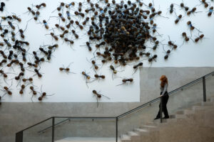 Photo of Amsterdam’s Rijksmuseum crawling with giant ants