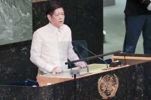 Photo of Marcos calls for respect for int’l law at UN debut