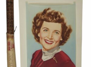 Photo of Betty White’s belongings being auctioned for the public to take home