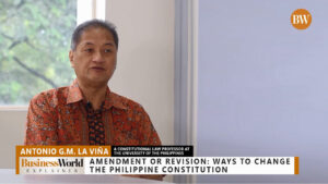 Photo of Amendment or revision: Changing the Philippine Constitution