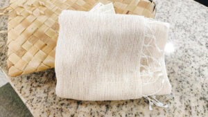 Photo of Piña-silk, wool-like silk, and cocoon exfoliators