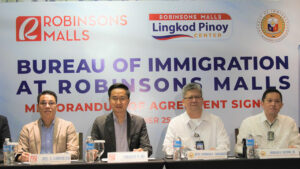 Photo of BI to hold alien registration at Robinsons Manila