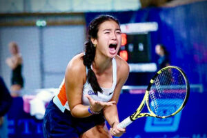 Photo of Eala scores twin wins in singles and doubles play