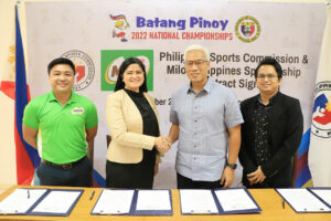 Photo of PSC, Milo sign 2022 Batang Pinoy partnership