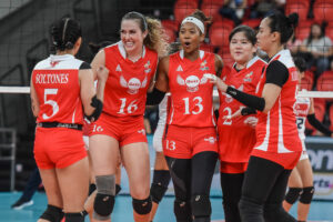 Photo of Angels beat final-bound HD Spikers in four sets