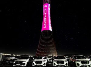 Photo of Chery illuminates glitzy Qatar landmark at FIFA World Cup 2022