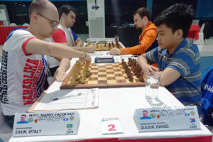 Photo of IM Quizon beats GM Sivuk in Manny Pacquiao chessfest