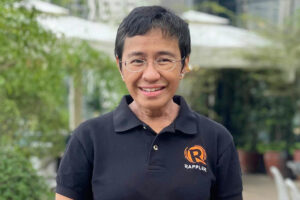 Photo of Maria Ressa: Hold the line