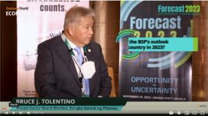 Photo of Bruce J. Tolentino’s outlook for BSP in 2023 | BusinessWorld Economic Forum 2023