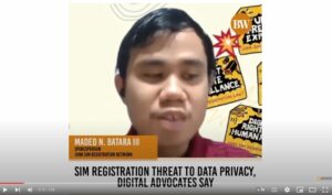 Photo of Sim registration threat to data privacy, digital advocates say