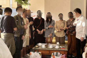 Photo of 8 Filipino trafficking victims rescued from Myanmar 