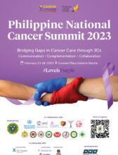 Photo of Philippine National Cancer Summit 2023 set this Feb. 23-24
