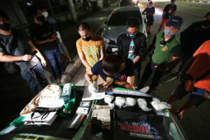 Photo of Philippine police seized P30B of drugs last year