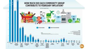 Photo of How much did each commodity group contribute to February inflation?