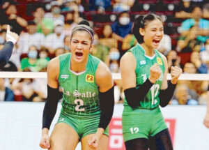 Photo of Final Four-bound DLSU Lady Spikers eye top two finish against Adamson University Lady Falcons