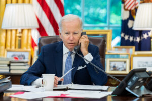 Photo of Biden attacks news outlets for ‘lies of conspiracy’