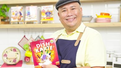 Photo of Chef Tatung’s book Dishkarte uses ‘Taglish’ to teach cooking