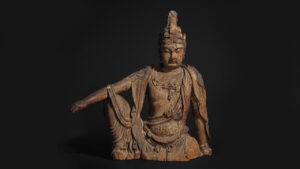 Photo of Rare Chinese Buddha statue up for auction at Bonhams in Paris