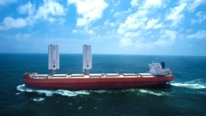 Photo of Pioneering wind-powered cargo ship sets sail