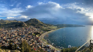 Photo of South America’s Lake Titicaca nears record low water level as El Niño bites