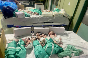 Photo of ‘Too close and too cold’: Premature babies in grave peril at Gaza hospital