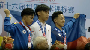 Photo of Philippines tops taolu event at World Wushu Championships