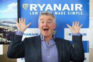 Photo of Ryanair boss Michael O’Leary in line for €100m after shares reach high