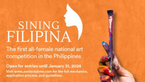Photo of Call for entries: First Sining Filipina national art competition