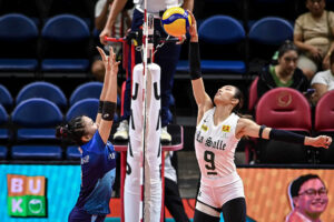 Photo of DLSU Lady Spikers share UAAP volleyball lead with NU and UST