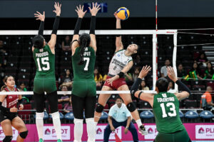Photo of Canino-less Lady Archers survive pesky Lady Maroons in four sets