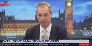 Photo of Parliament needs to oppose DWP Bank Account Snooping Charter, say Farage