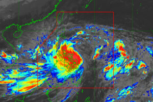 Photo of Kristine now a tropical storm