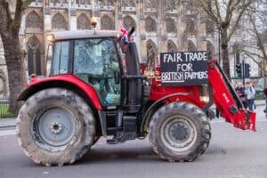 Photo of Farmers protest inheritance tax changes as ministers unveil food supply plans