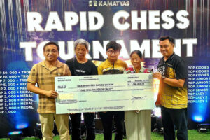 Photo of Quizon gets another P1 million for GM feat in Budapest Olympiad