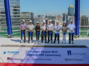 Photo of Eco-friendly Pioneer House BGC tops off; on track for completion in 2025