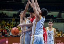 Photo of UST, UE battle for UAAP Season 87 junior high basketball finals