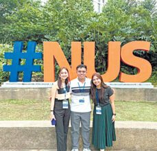 Photo of UST Science alumni student bags award at 2024 NUS Science Summer Institute