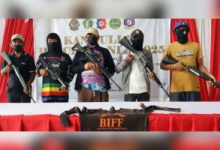Photo of 5 BIFF fighters surrender