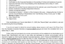 Photo of Digitel Telecommunications, Inc. to conduct 2025 Annual Meeting of Stockholders via remote communication on May 26